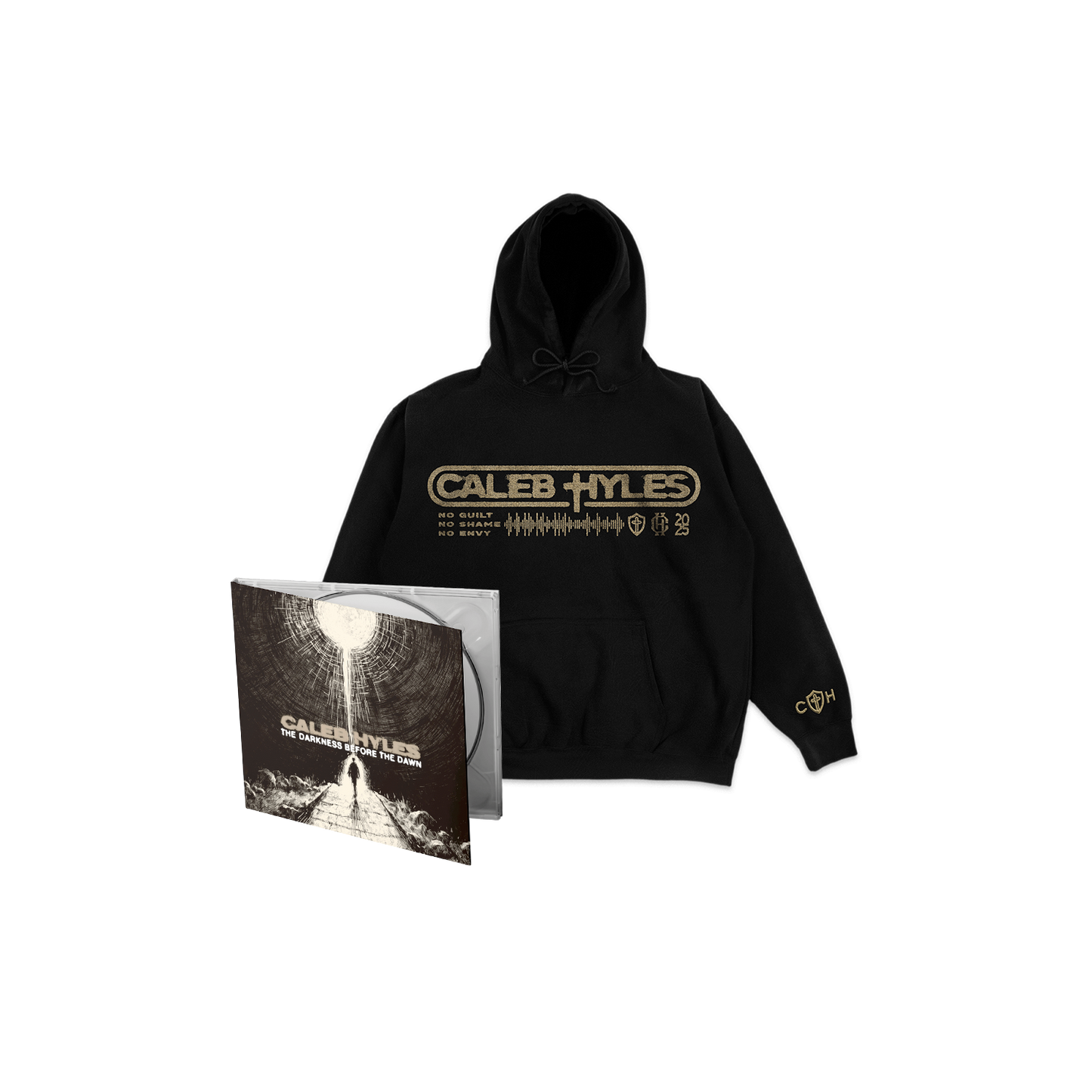 LOGO HOODIE + SIGNED ALBUM DIGIPAK