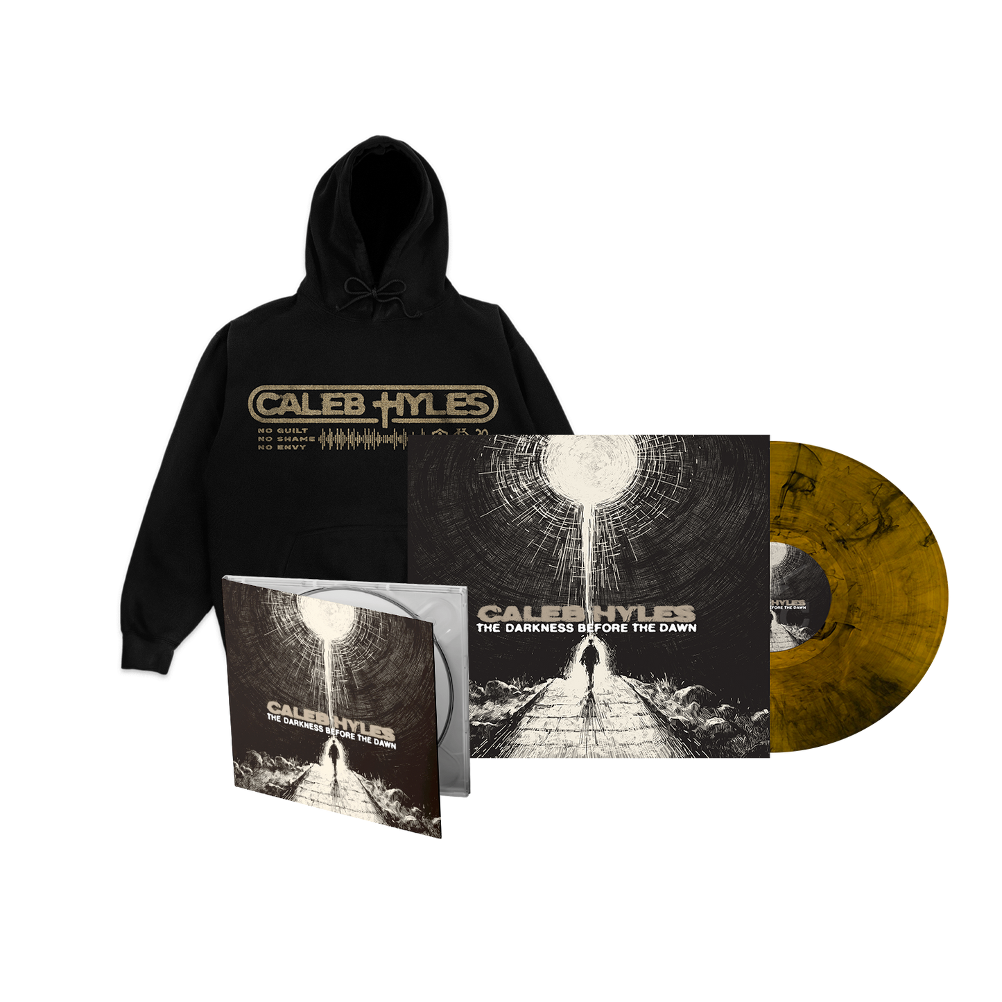 LOGO HOODIE + SIGNED DIGIPAK + SIGNED VINYL